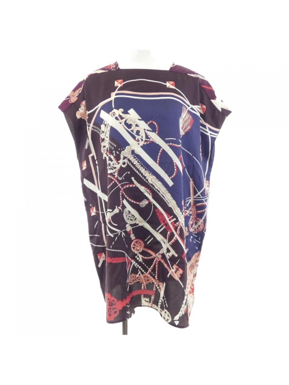 Hermes les Cles Twillaine Tunic Coat